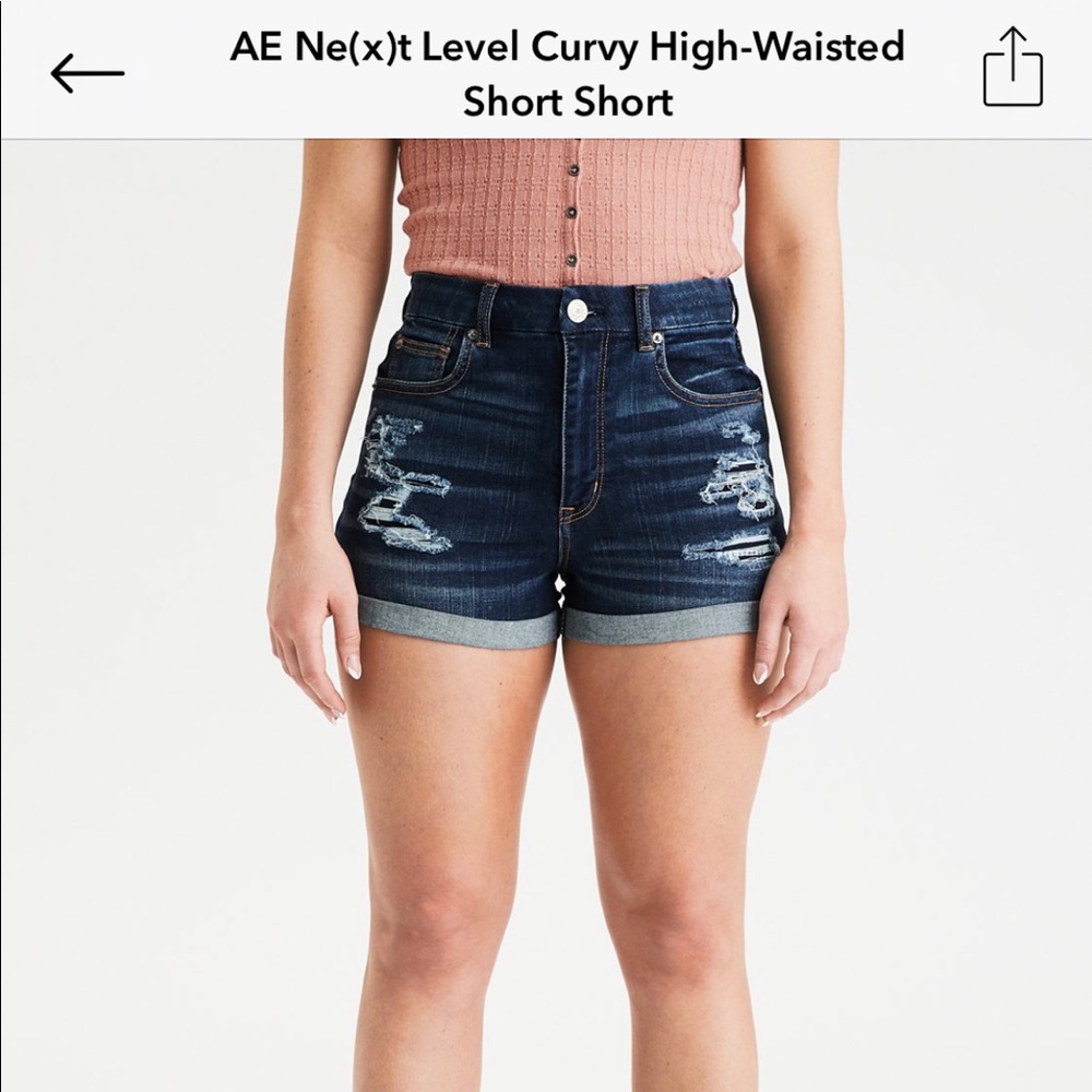 American eagle curvy shorts